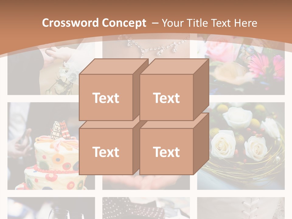 Sweet Tender Wed PowerPoint Template