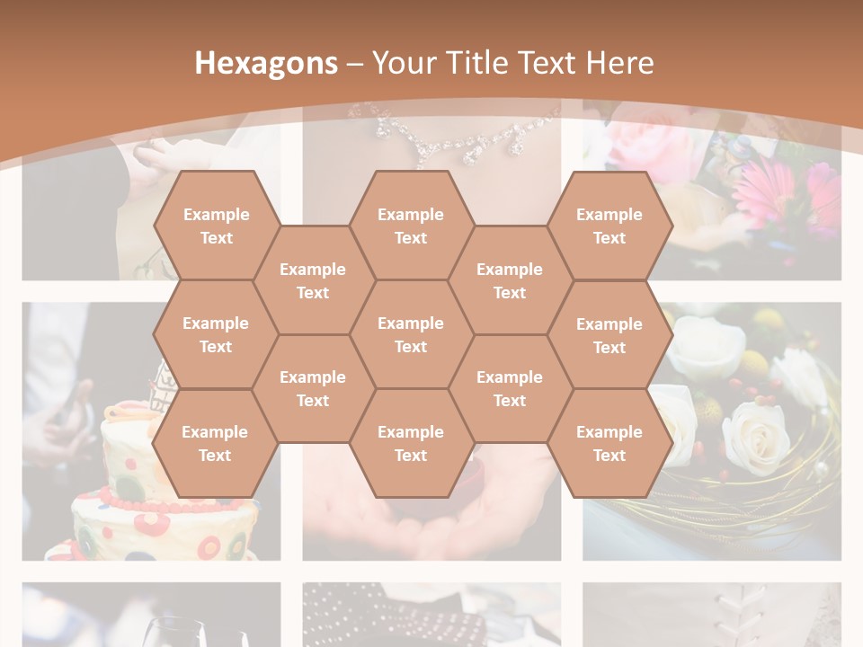 Sweet Tender Wed PowerPoint Template