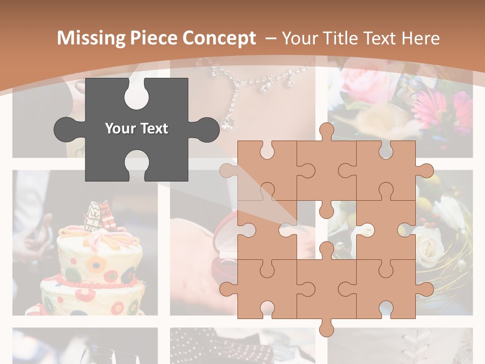 Sweet Tender Wed PowerPoint Template