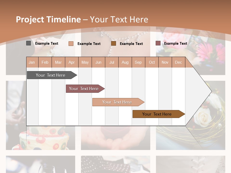 Sweet Tender Wed PowerPoint Template