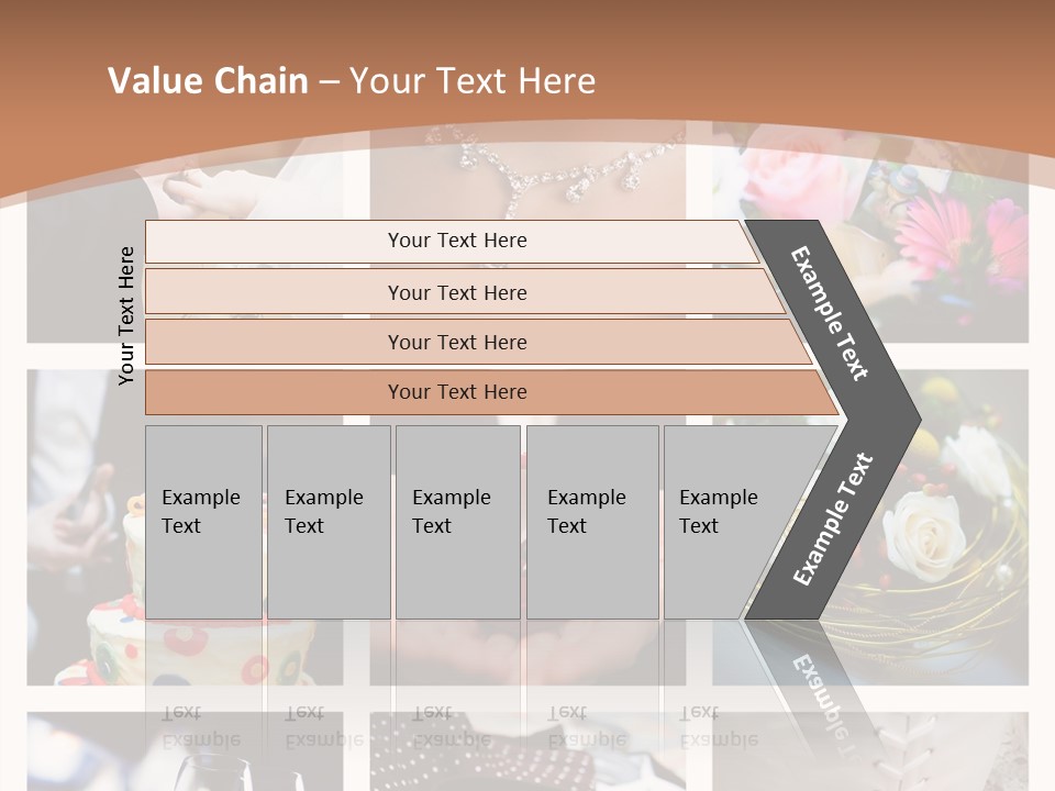 Sweet Tender Wed PowerPoint Template