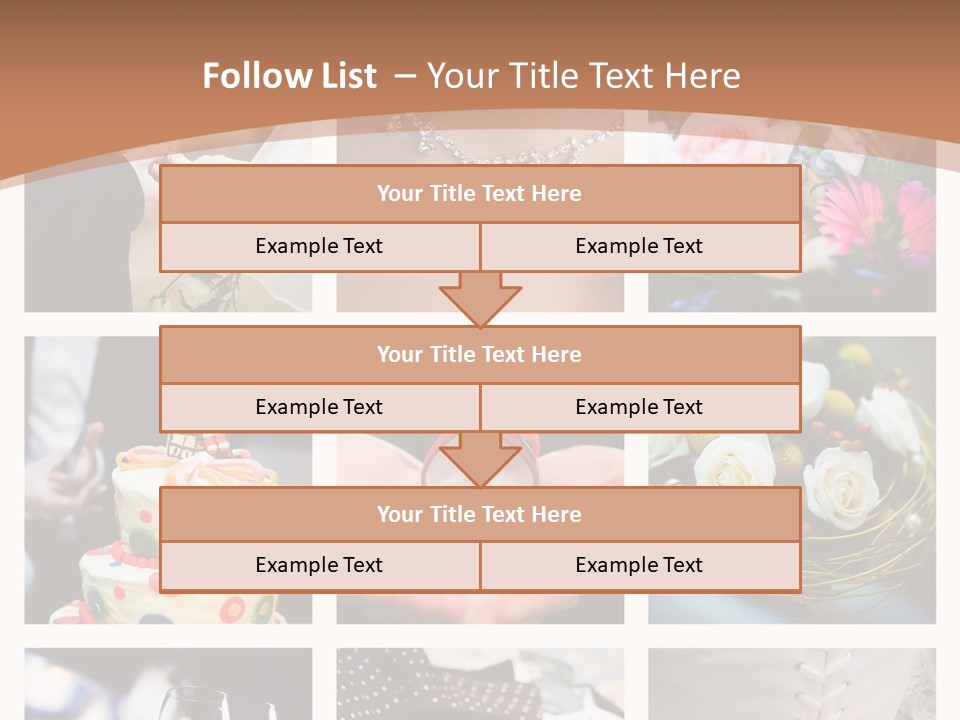 Sweet Tender Wed PowerPoint Template