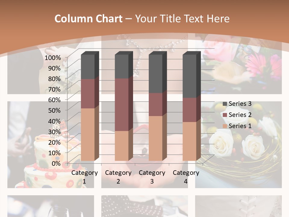 Sweet Tender Wed PowerPoint Template