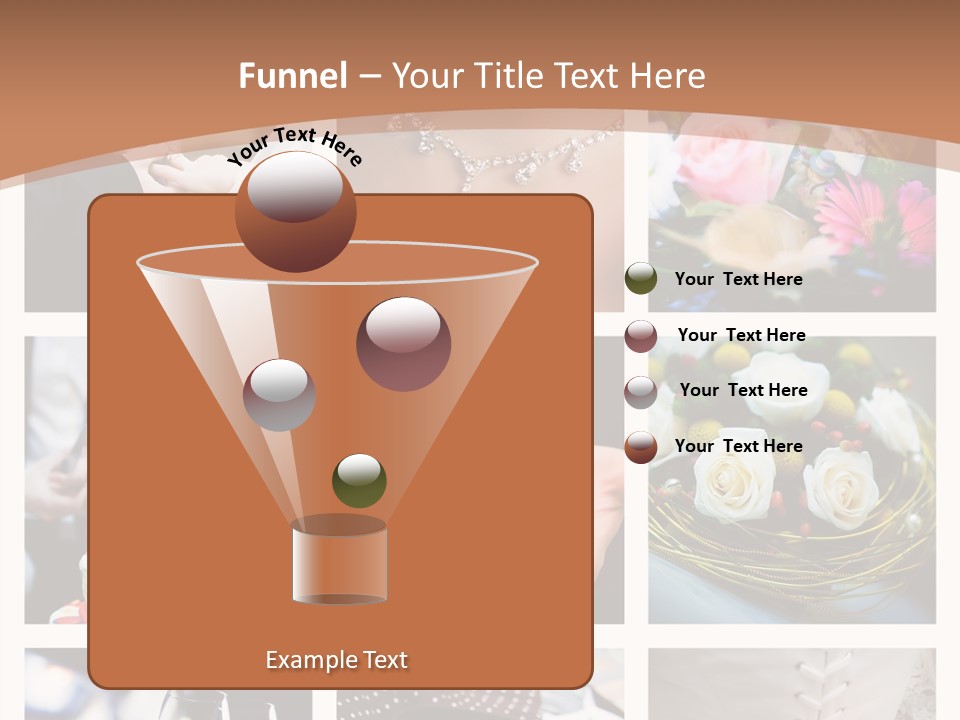 Sweet Tender Wed PowerPoint Template