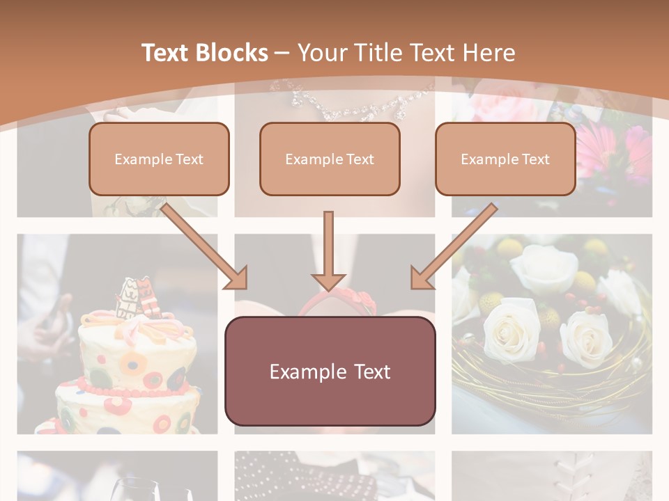 Sweet Tender Wed PowerPoint Template