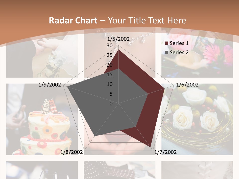 Sweet Tender Wed PowerPoint Template