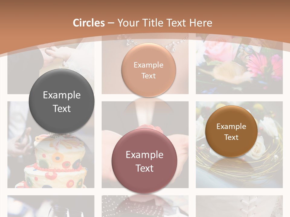 Sweet Tender Wed PowerPoint Template