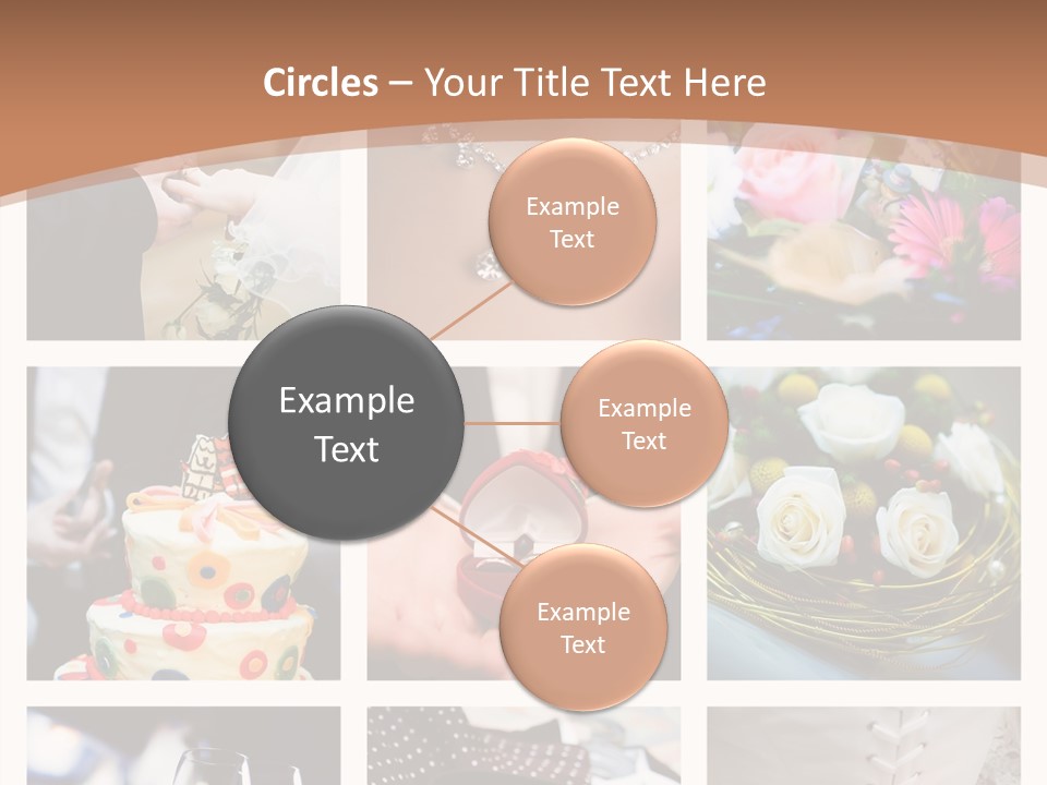 Sweet Tender Wed PowerPoint Template