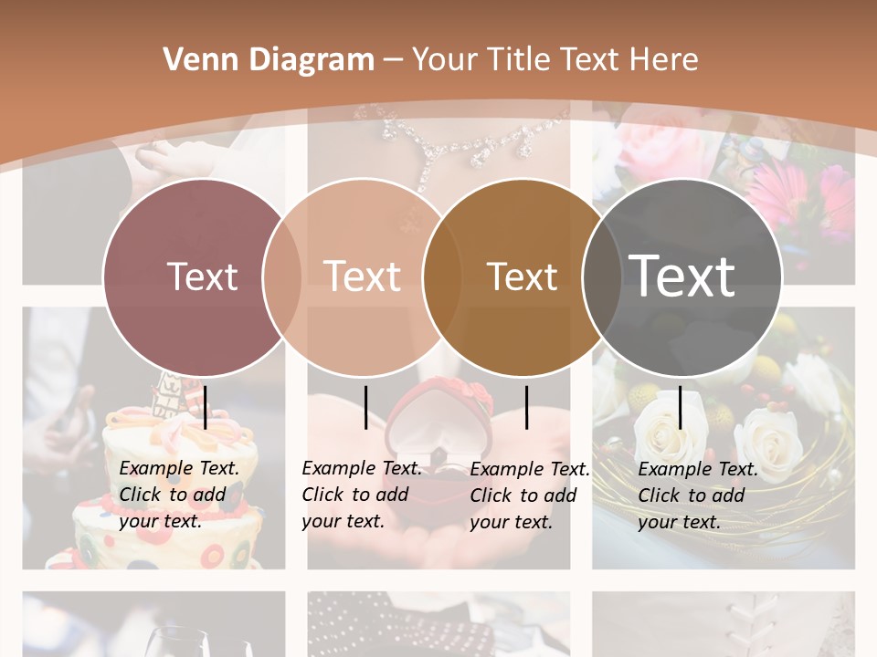 Sweet Tender Wed PowerPoint Template