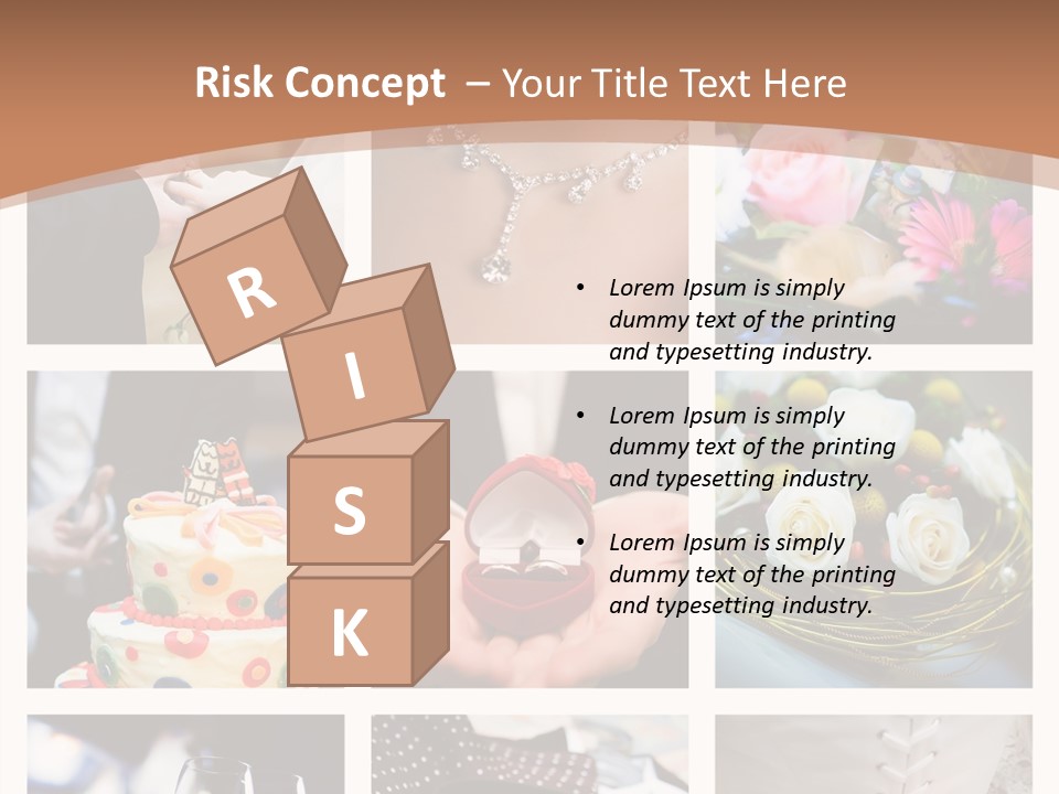 Sweet Tender Wed PowerPoint Template