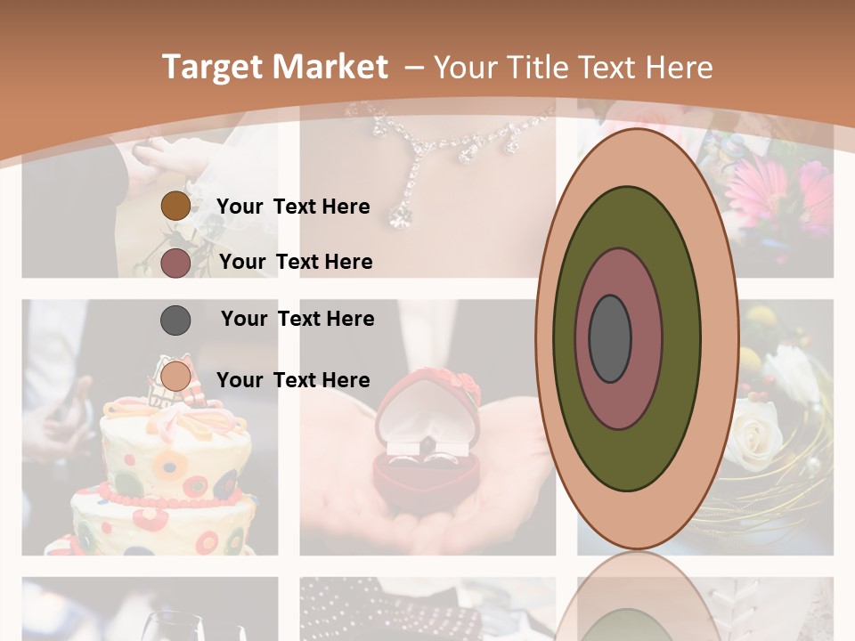 Sweet Tender Wed PowerPoint Template