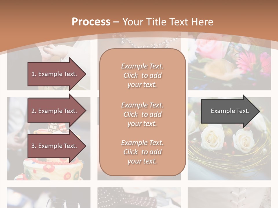 Sweet Tender Wed PowerPoint Template