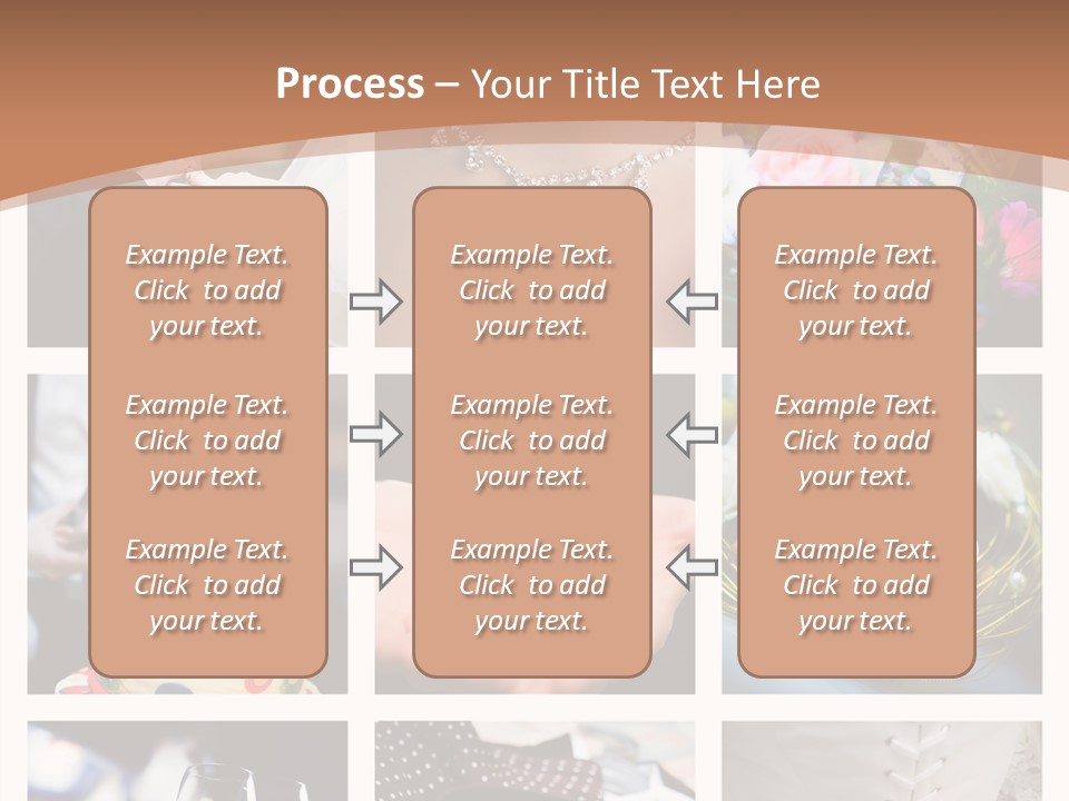 Sweet Tender Wed PowerPoint Template