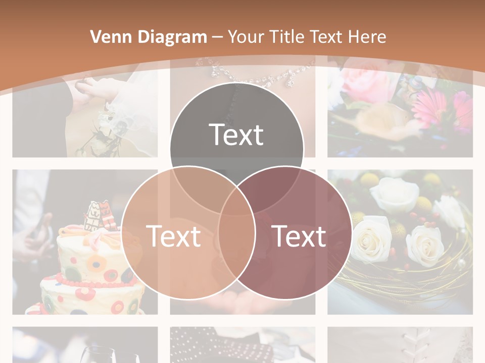 Sweet Tender Wed PowerPoint Template