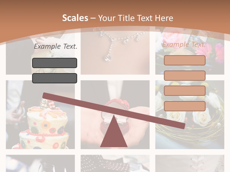 Sweet Tender Wed PowerPoint Template