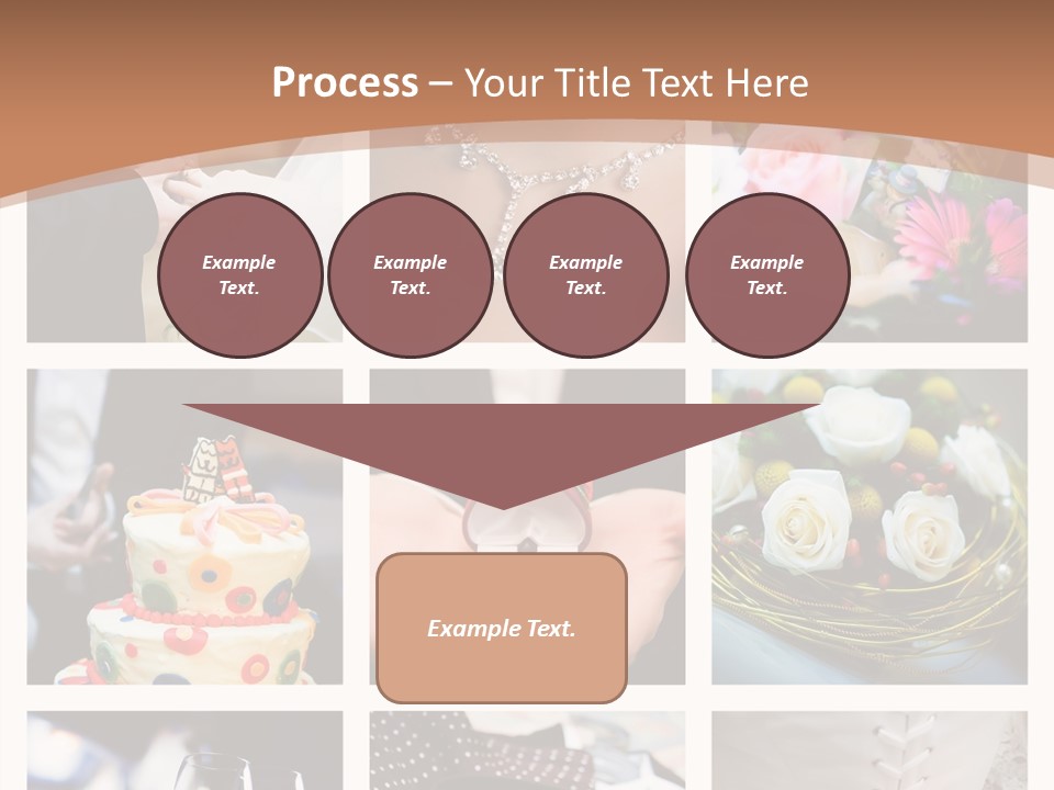 Sweet Tender Wed PowerPoint Template