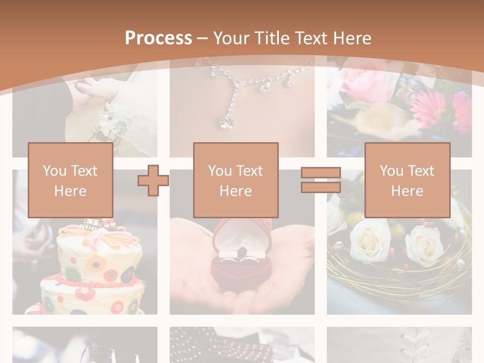 Sweet Tender Wed PowerPoint Template