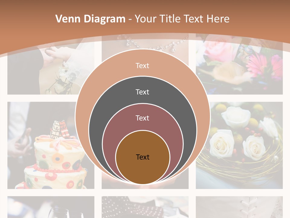 Sweet Tender Wed PowerPoint Template