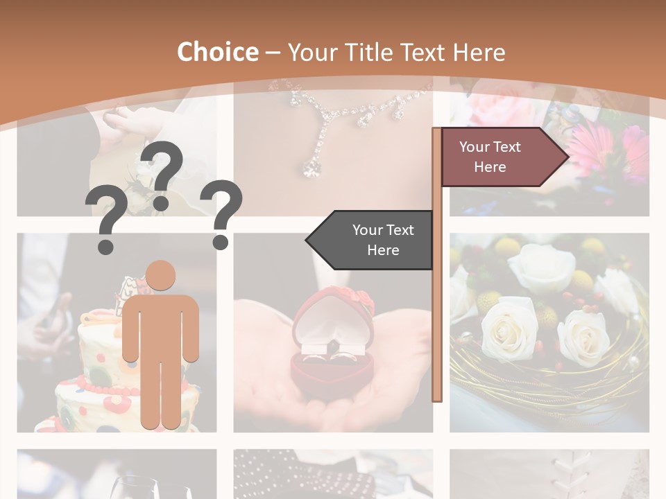 Sweet Tender Wed PowerPoint Template