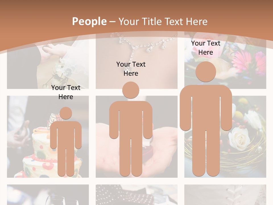 Sweet Tender Wed PowerPoint Template