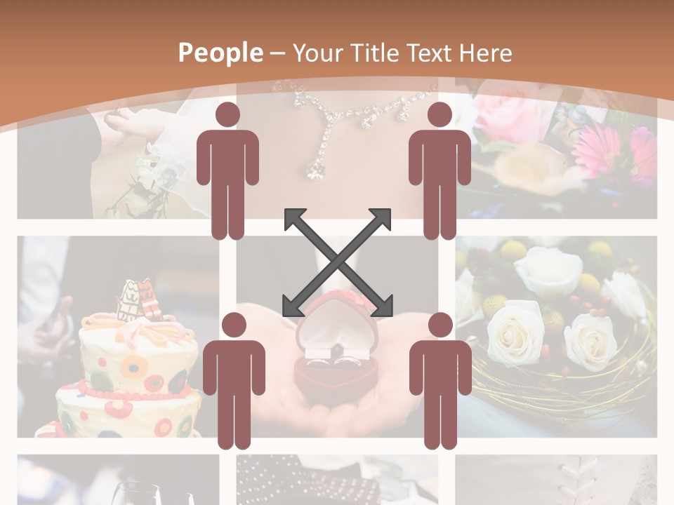 Sweet Tender Wed PowerPoint Template