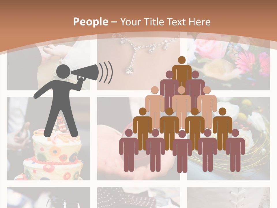 Sweet Tender Wed PowerPoint Template