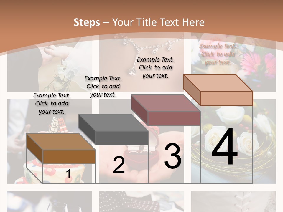 Sweet Tender Wed PowerPoint Template