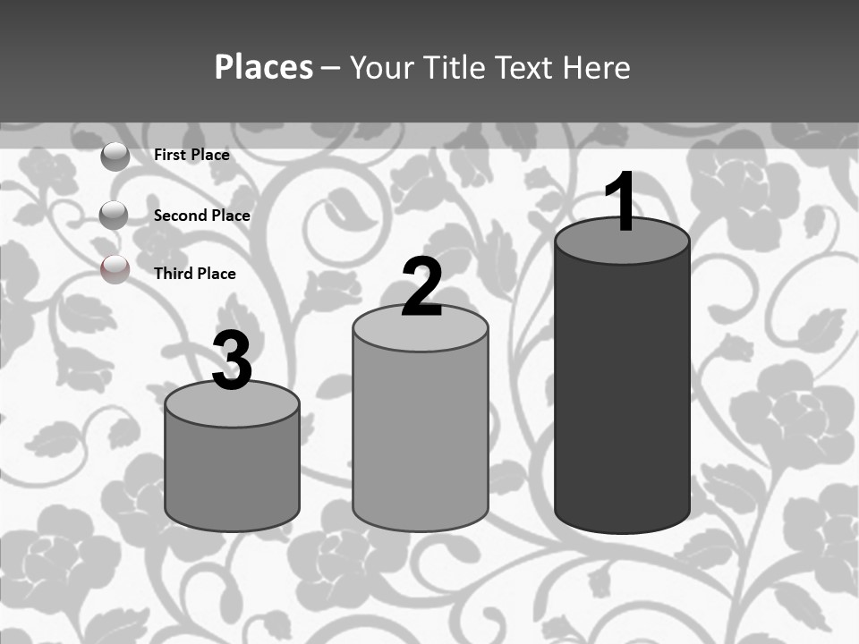 Textile Black Seamless PowerPoint Template