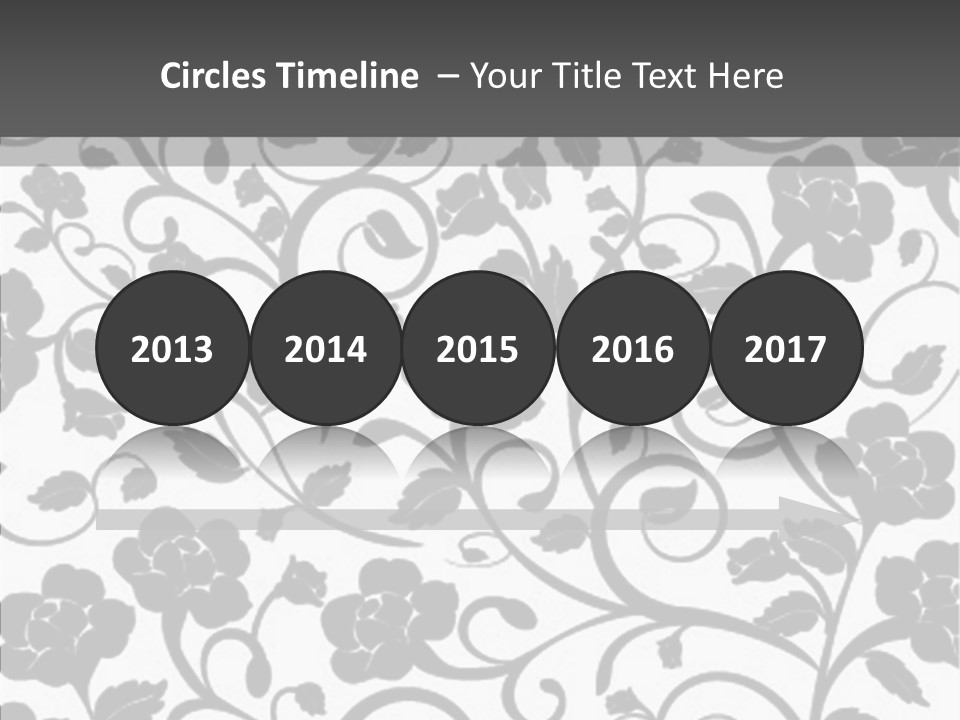 Textile Black Seamless PowerPoint Template