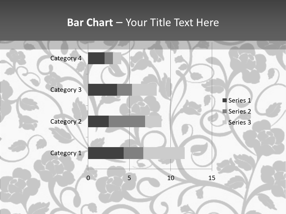 Textile Black Seamless PowerPoint Template