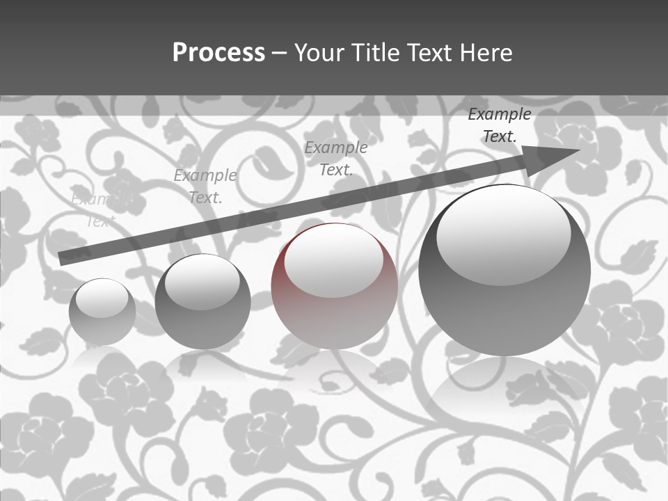 Textile Black Seamless PowerPoint Template