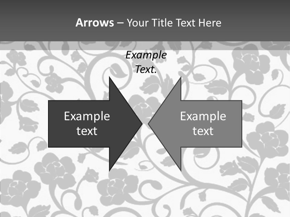 Textile Black Seamless PowerPoint Template