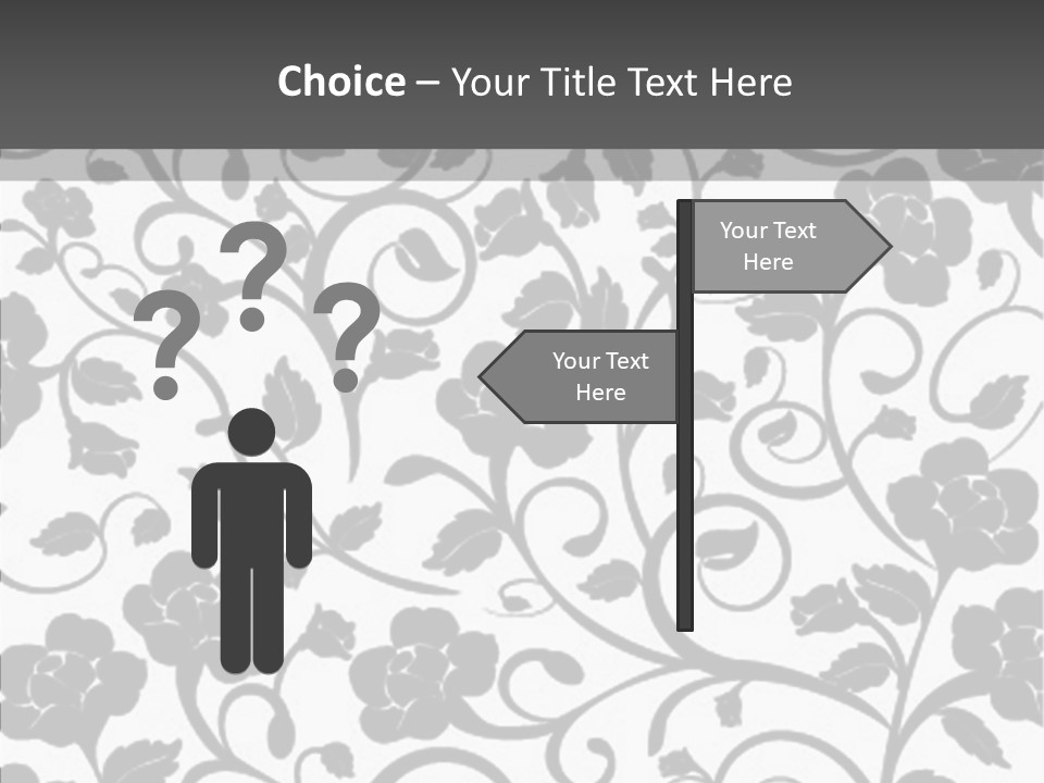 Textile Black Seamless PowerPoint Template