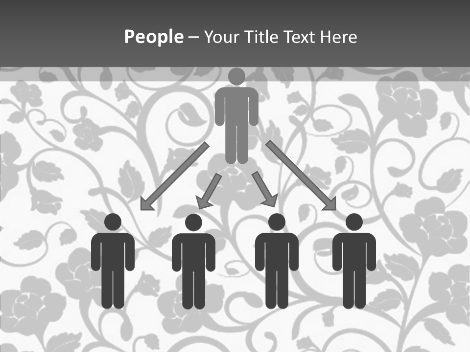 Textile Black Seamless PowerPoint Template