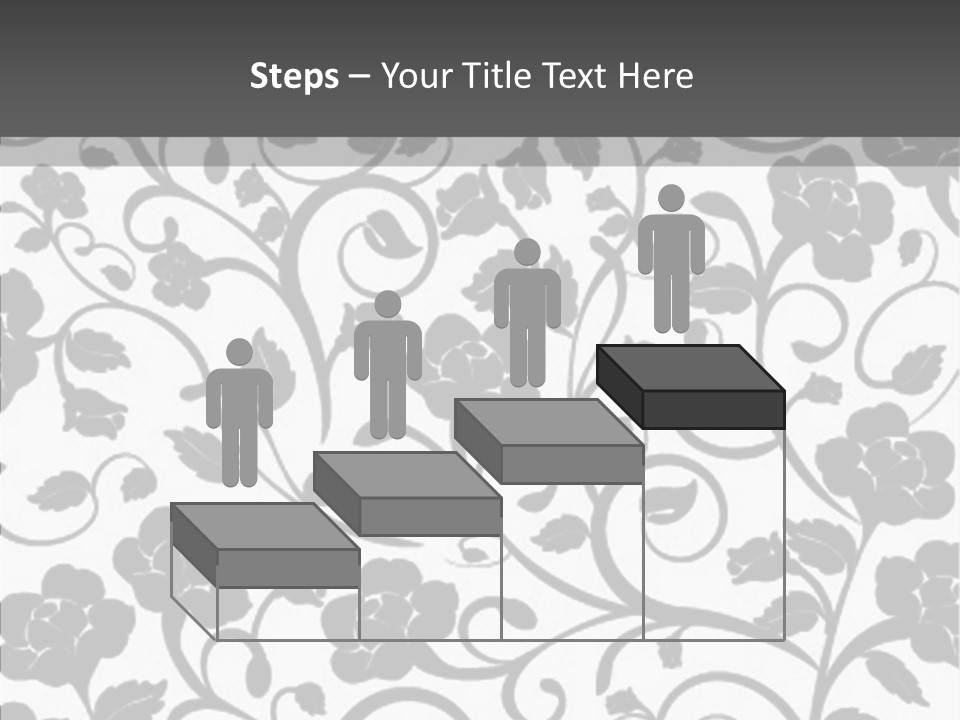 Textile Black Seamless PowerPoint Template
