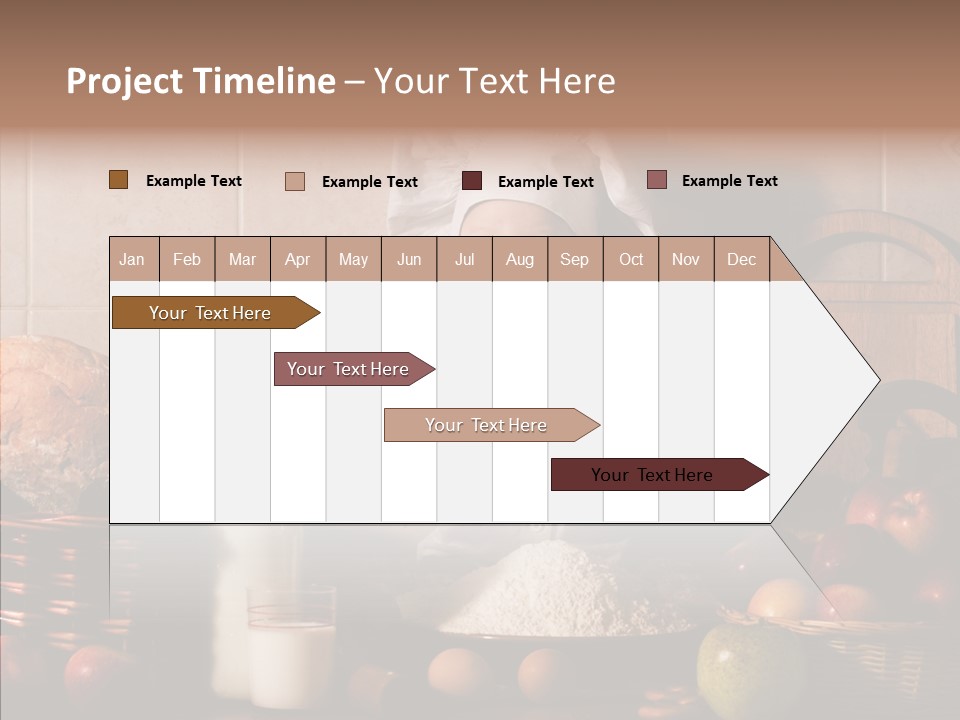 Flour Cute Kid PowerPoint Template