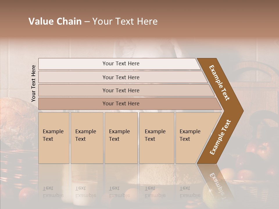 Flour Cute Kid PowerPoint Template