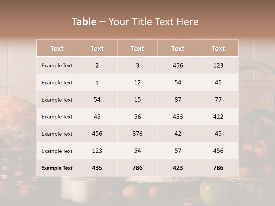 Flour Cute Kid PowerPoint Template
