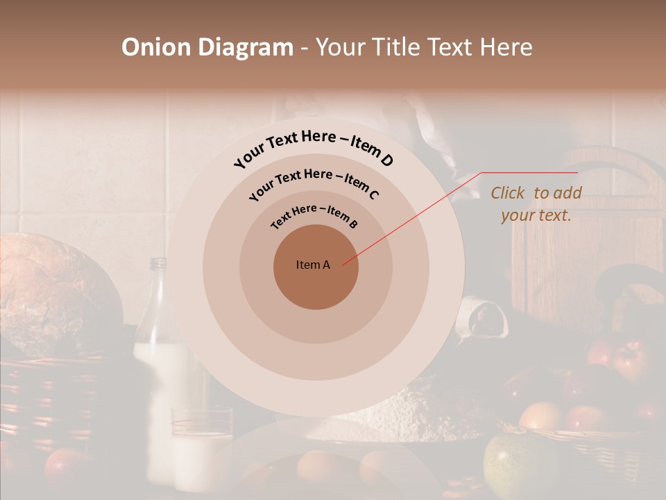 Flour Cute Kid PowerPoint Template