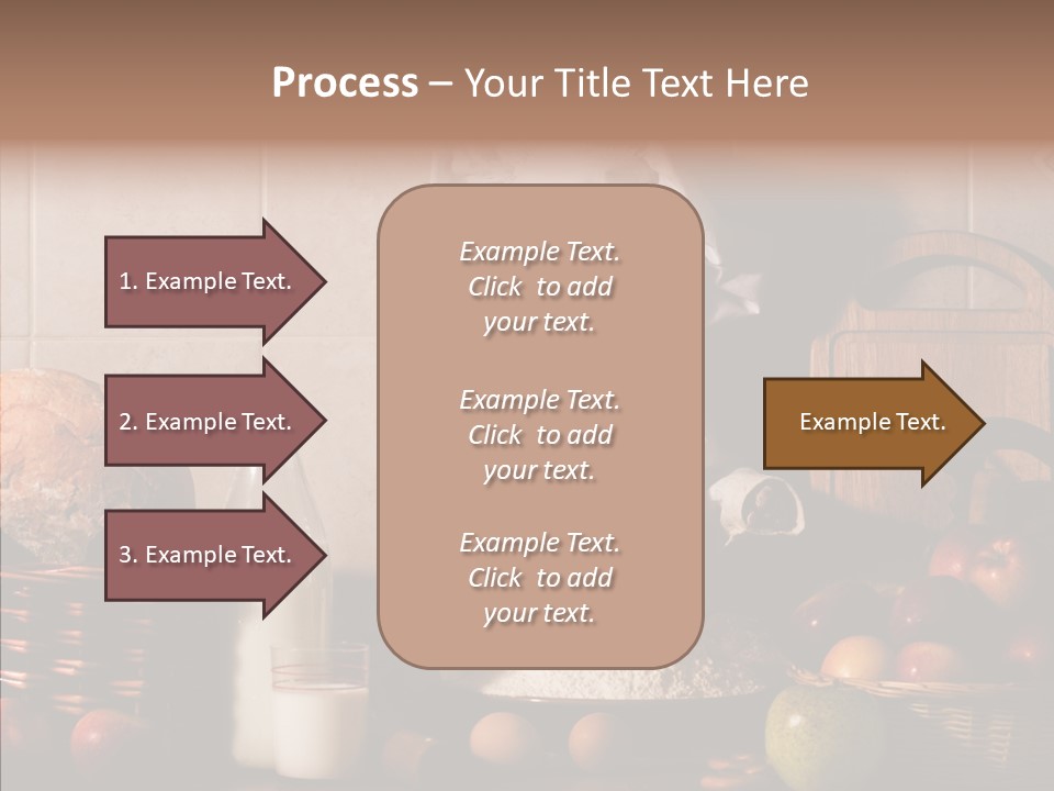Flour Cute Kid PowerPoint Template