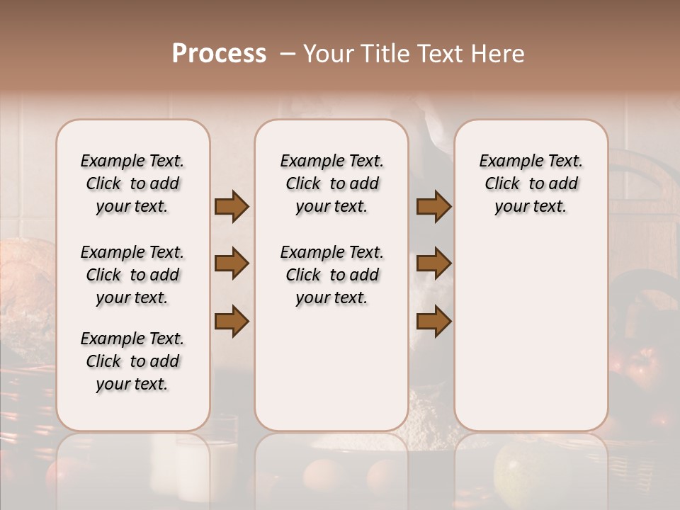 Flour Cute Kid PowerPoint Template