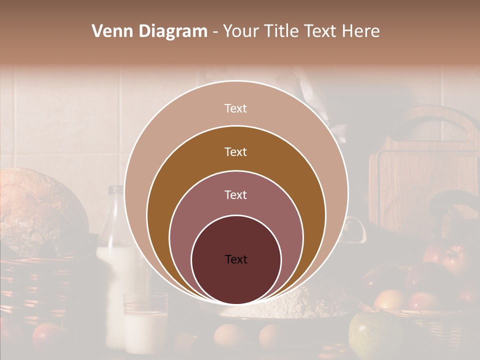 Flour Cute Kid PowerPoint Template