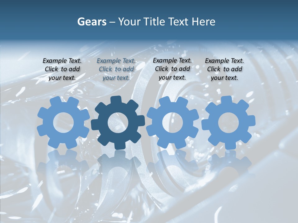 Luxury Sportster Rim PowerPoint Template