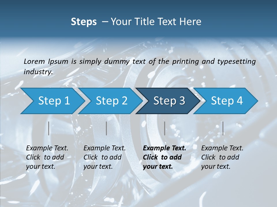 Luxury Sportster Rim PowerPoint Template