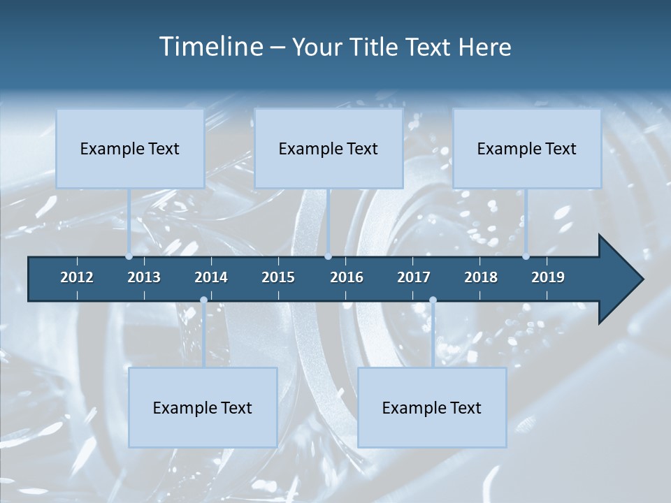 Luxury Sportster Rim PowerPoint Template