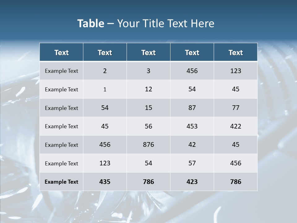 Luxury Sportster Rim PowerPoint Template