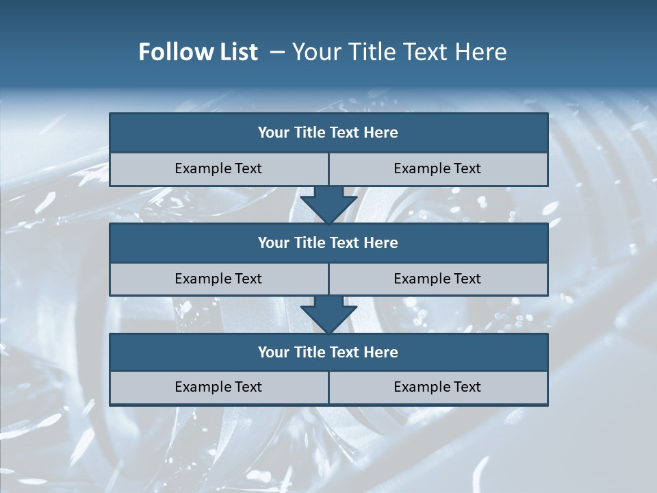Luxury Sportster Rim PowerPoint Template