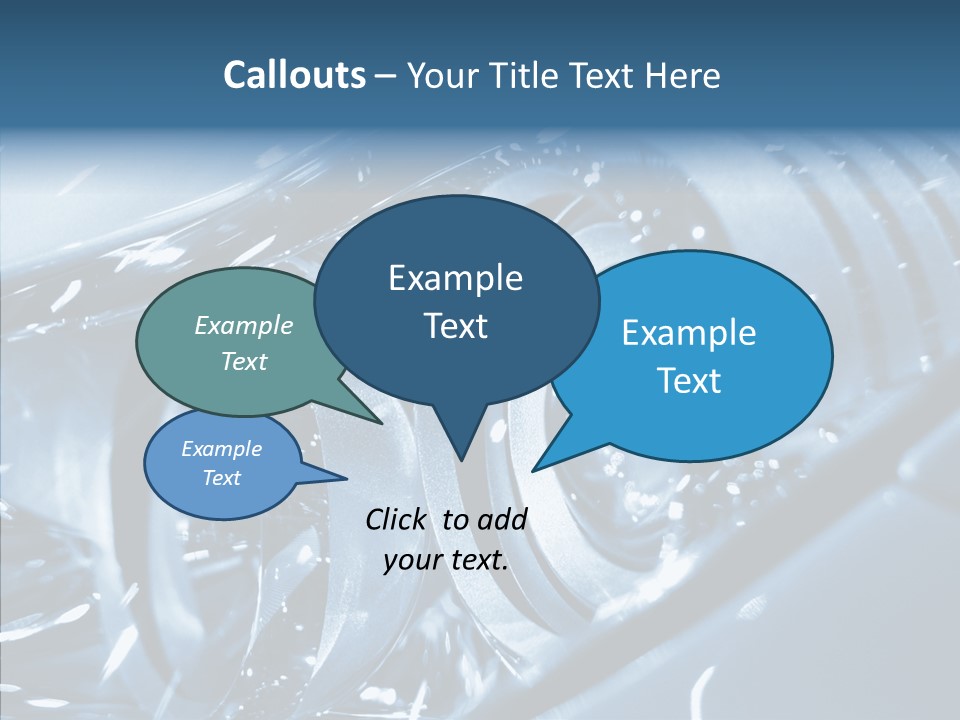 Luxury Sportster Rim PowerPoint Template