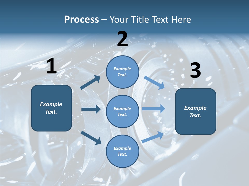 Luxury Sportster Rim PowerPoint Template