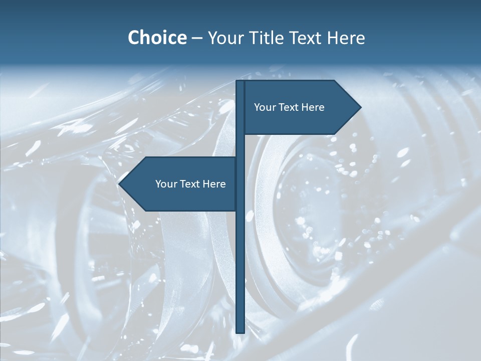 Luxury Sportster Rim PowerPoint Template